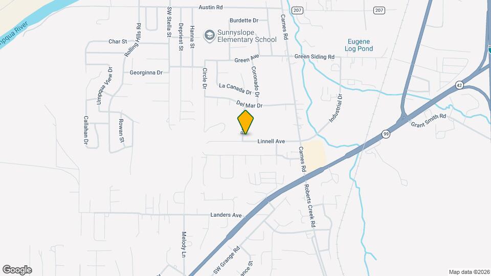 2056 Linnell Ave Map and Location Details