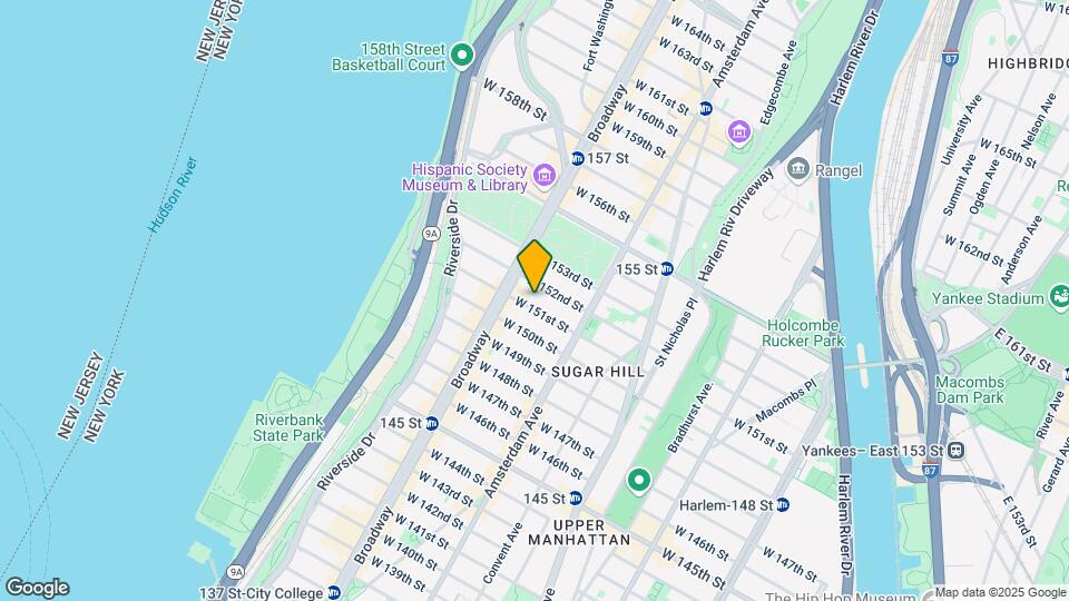 533 W 151st St Map and Location Details