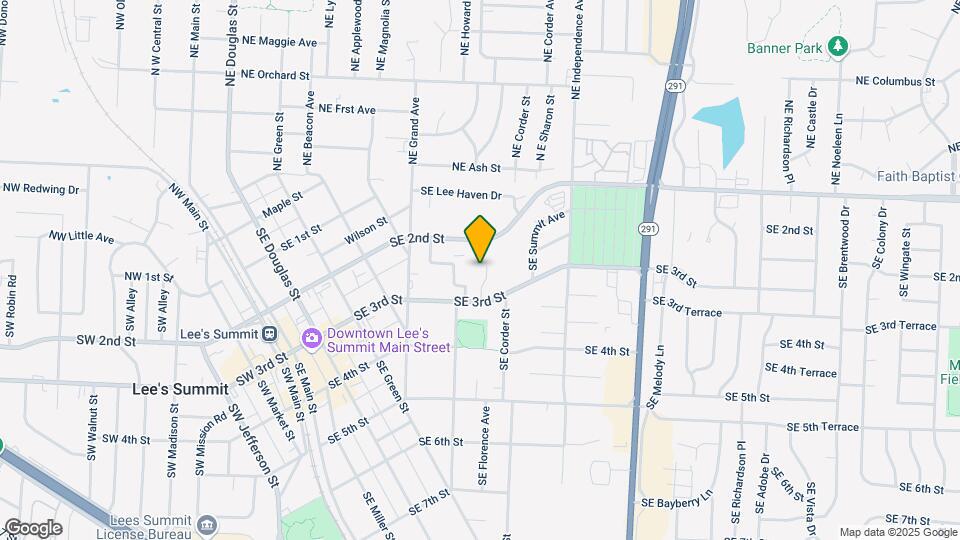 220-223 SE Florence Ave Map and Location Details