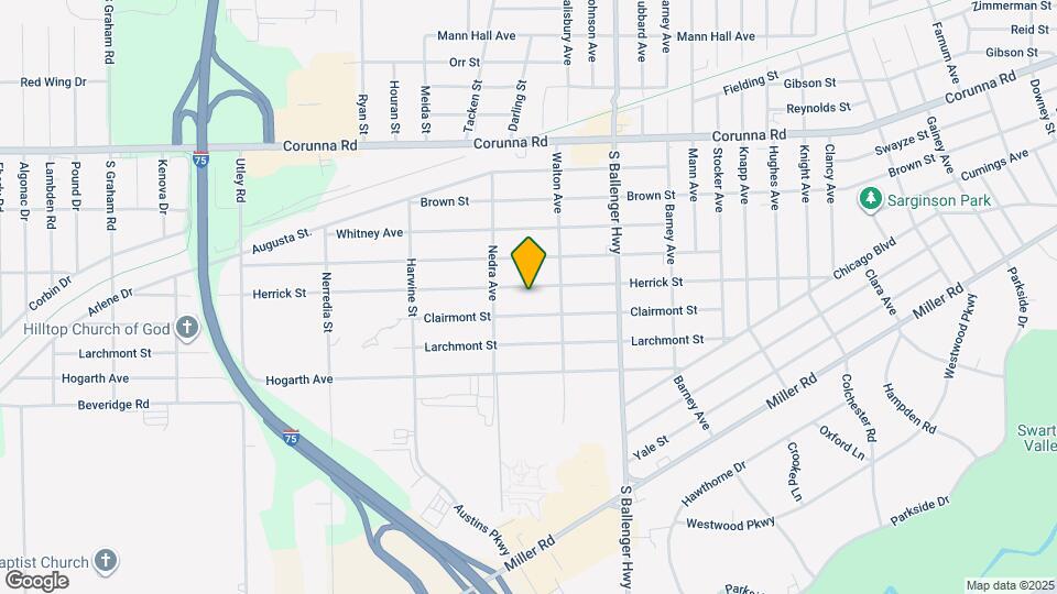 3901 Herrick St Map and Location Details