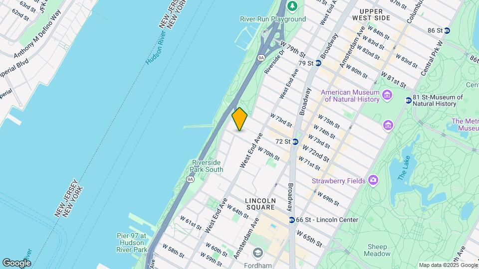 337-339 W 70th St Mapa y Detalles de la Ubicación