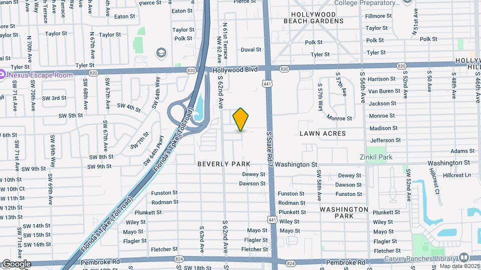 6100 Madison St Mapa y Detalles de la Ubicación