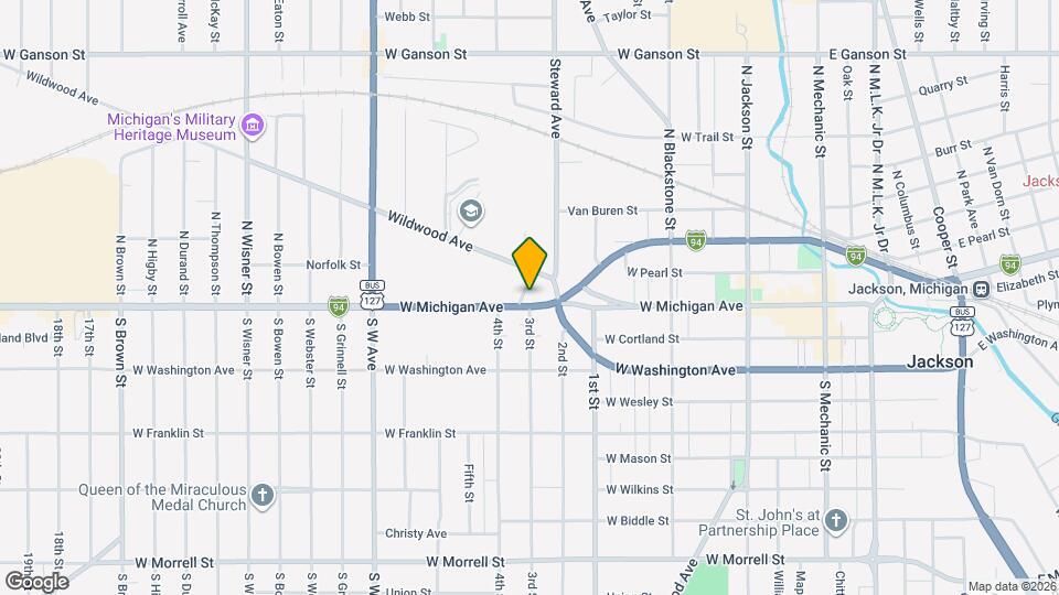 510 W Michigan Ave Mapa y Detalles de la Ubicación
