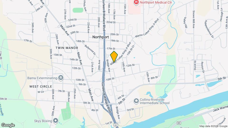 1705 Martin Luther King Jr Blvd Map and Location Details