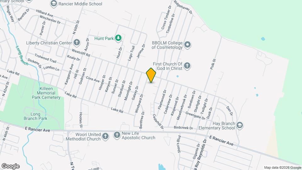 4801 Rainbow Cir Map and Location Details