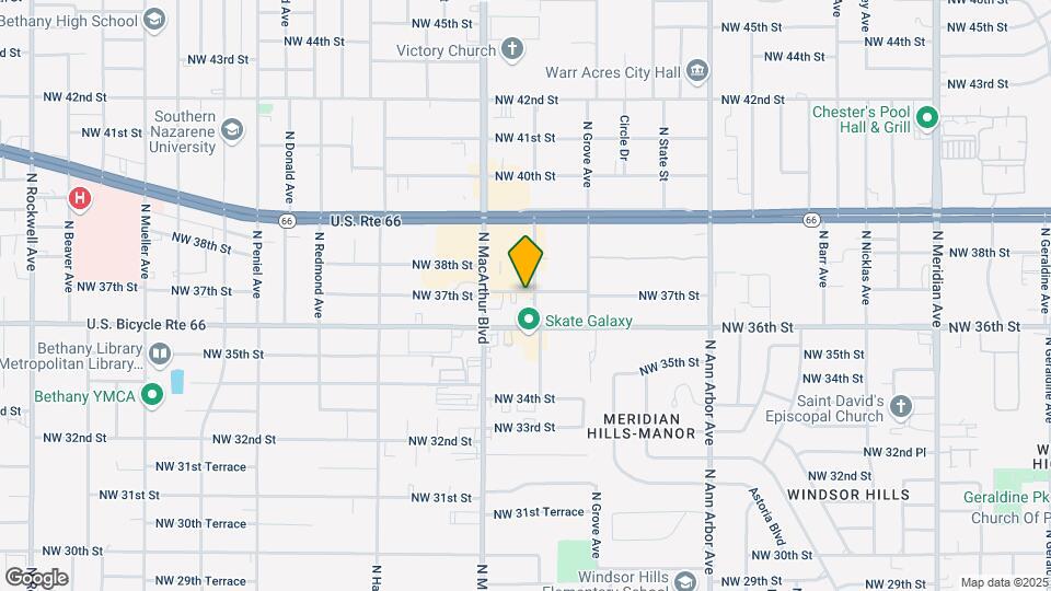 3715 N St Charles St Map and Location Details