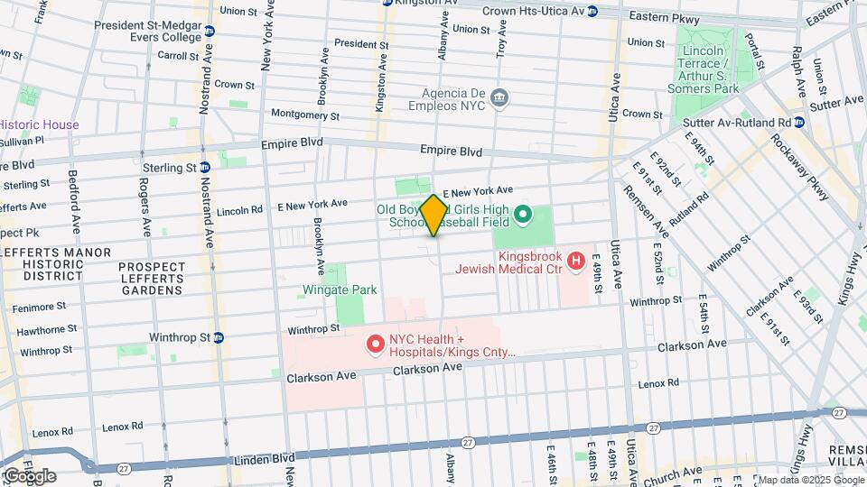 578-580 Albany Ave Map and Location Details