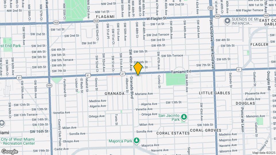 811 Capri St Map and Location Details