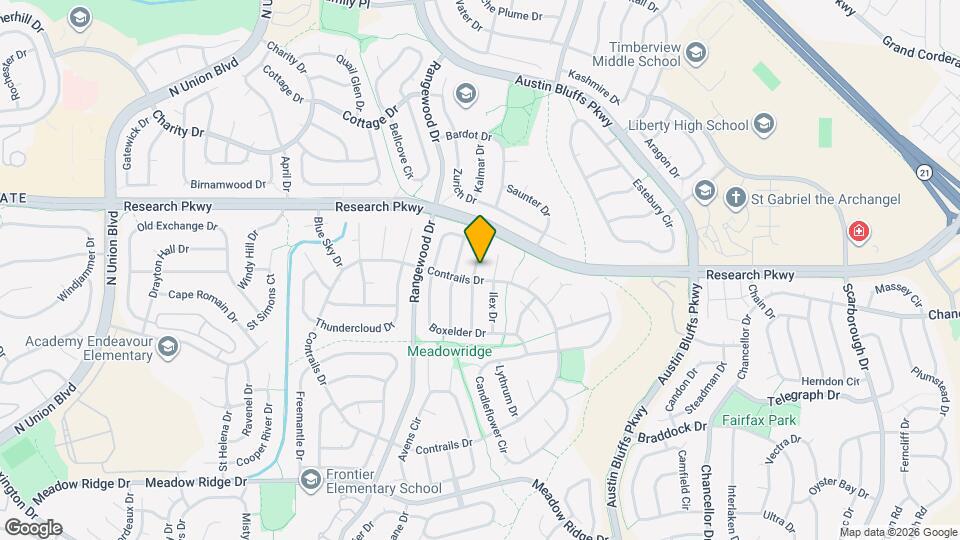 8525 Pepperridge Dr Map and Location Details