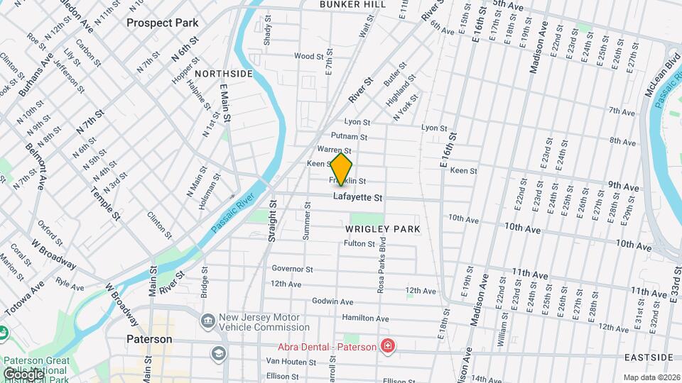 101 Lafayette St Map and Location Details