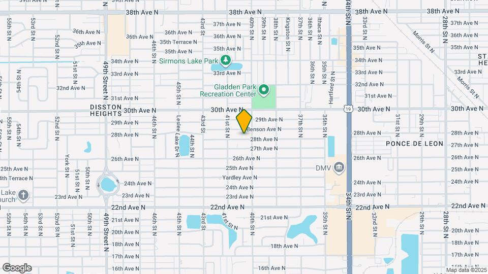 4019 28th Ave N Map and Location Details