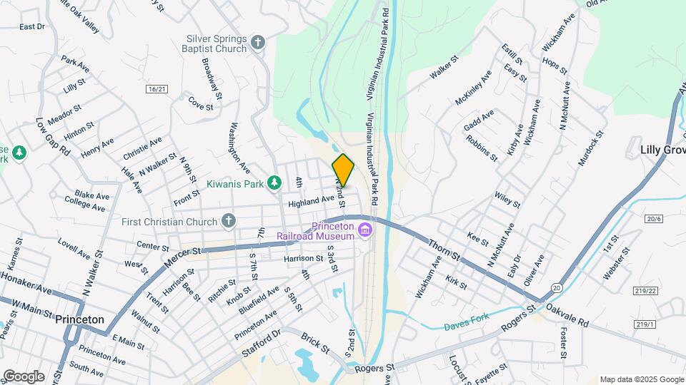 Highland Avenue Efficiency Apartments Map and Location Details