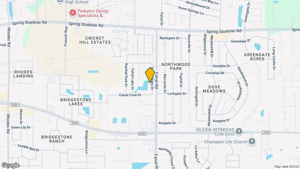 21543 Falvel Misty Dr Map and Location Details