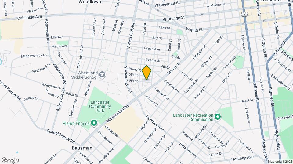 715 6th St Map and Location Details