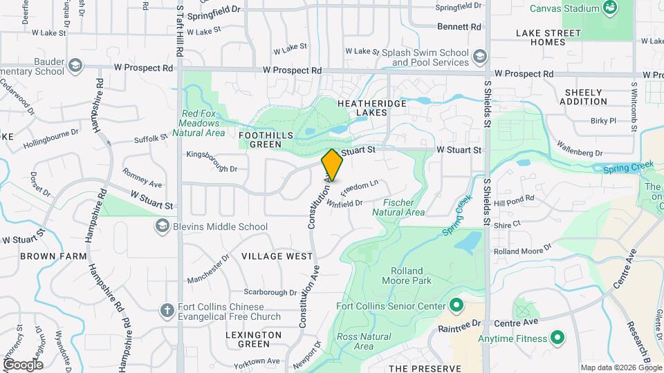 1930 Constitution Ave Map and Location Details