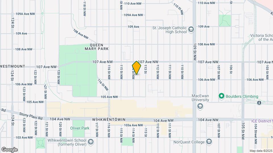 10607 114th St NW Map and Location Details