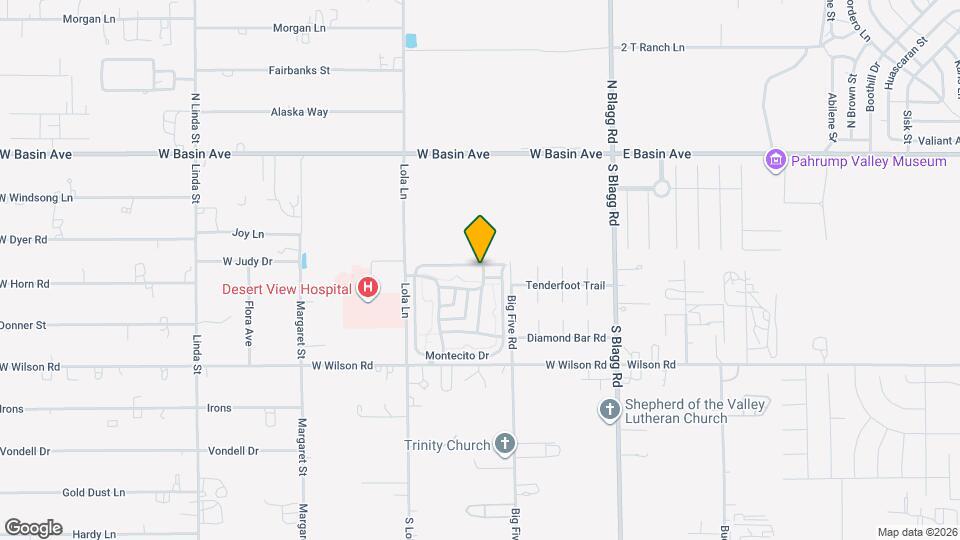 920 Montecito Dr Map and Location Details