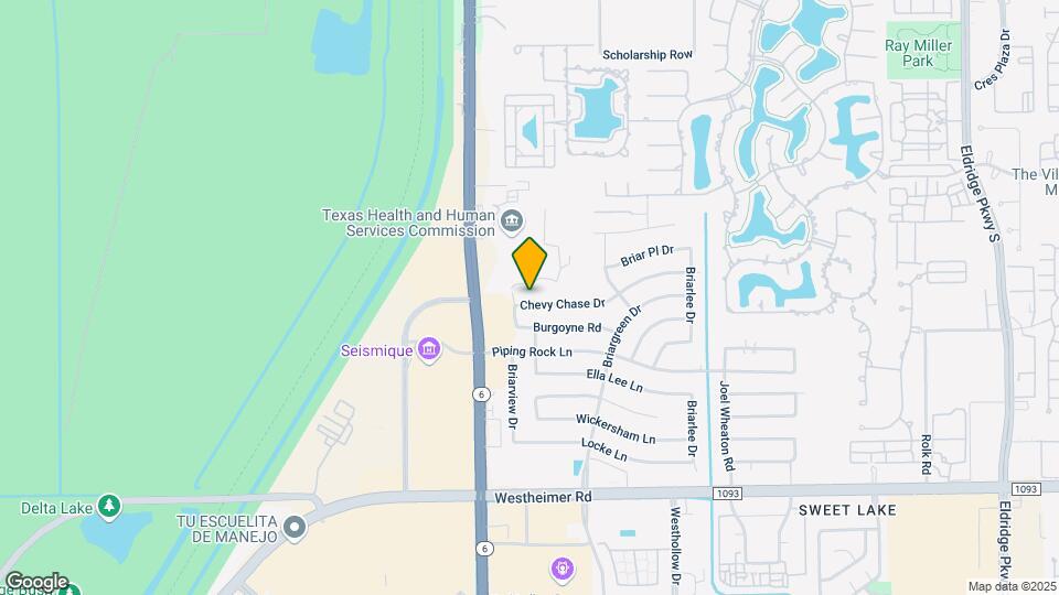 14402 Chevy Chase Dr Map and Location Details