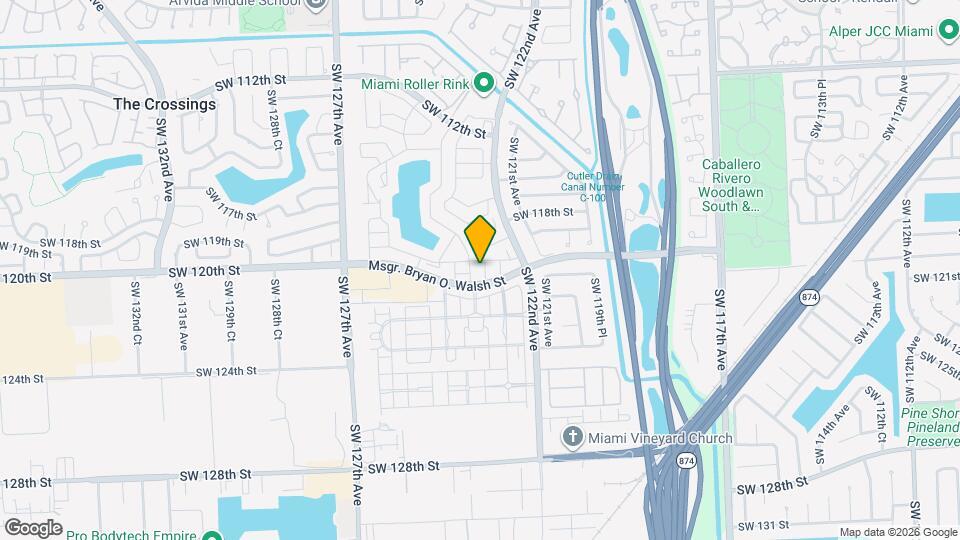 11942 SW 122nd Pl Map and Location Details