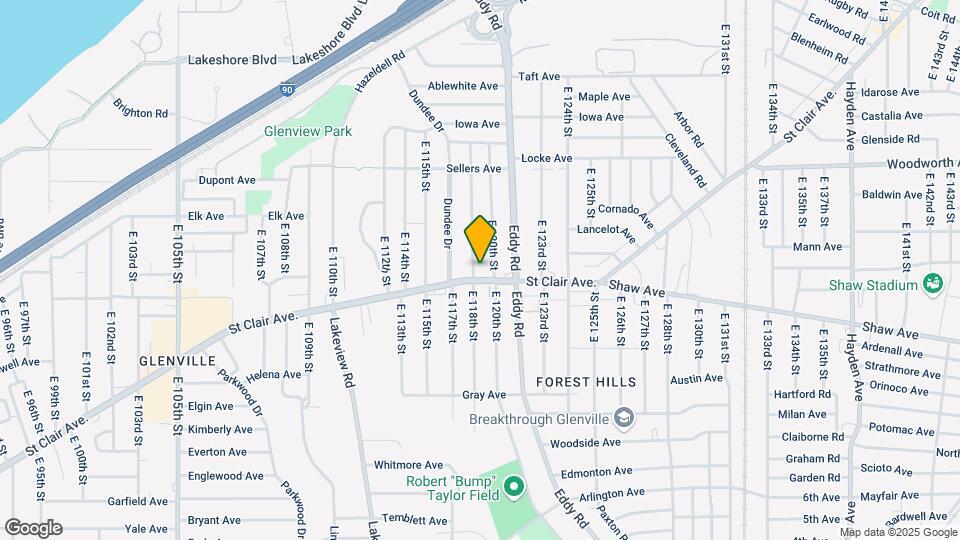 561 E 118th St Map and Location Details