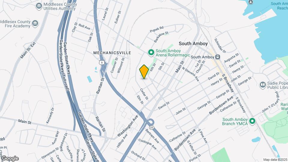 317 Walnut St Map and Location Details