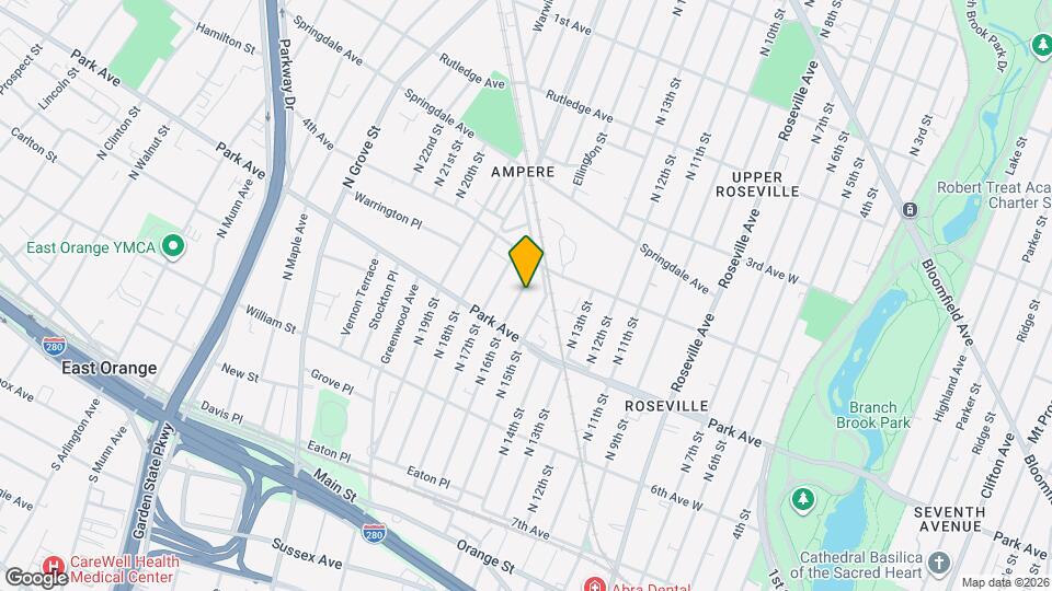 176 N 16th St Mapa y Detalles de la Ubicación