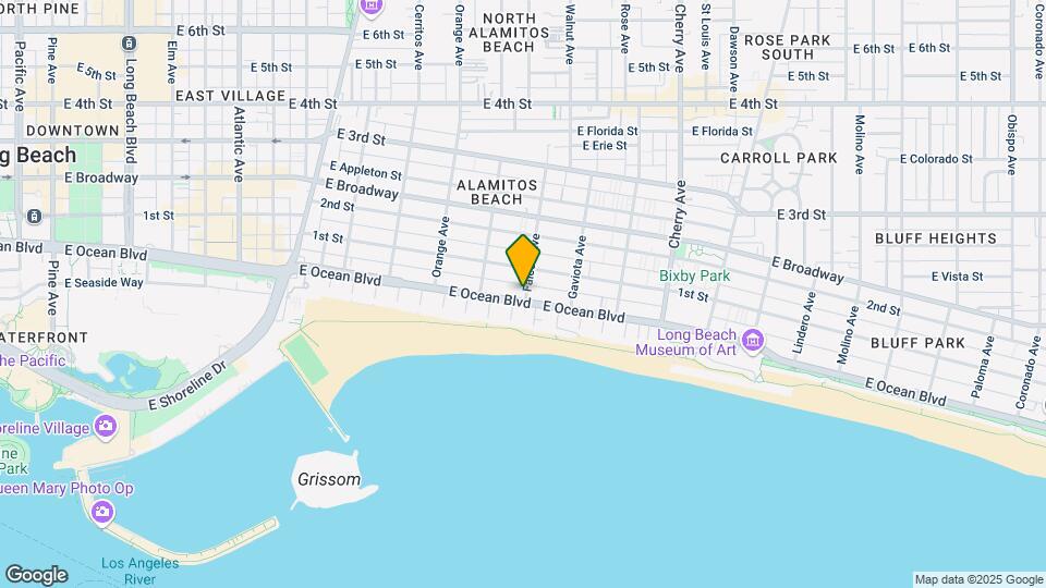 1435 E Ocean Blvd Mapa y Detalles de la Ubicación