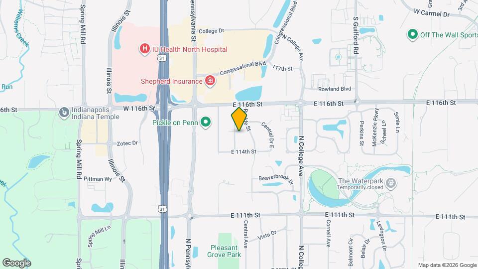 11405 Central Dr W Mapa y Detalles de la Ubicación