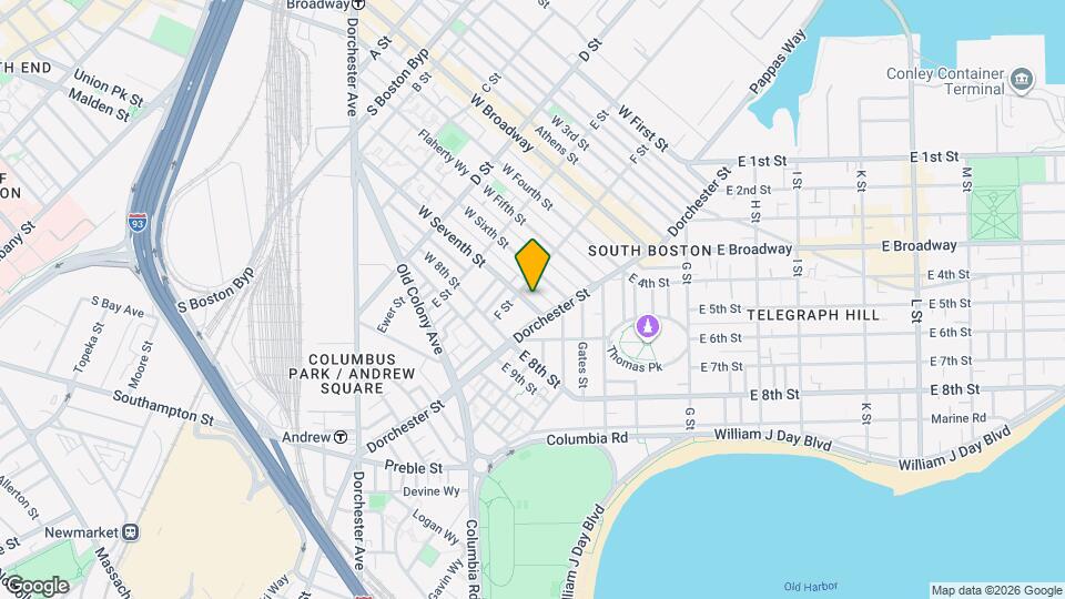 212 W Seventh St, Unit 2 Map and Location Details