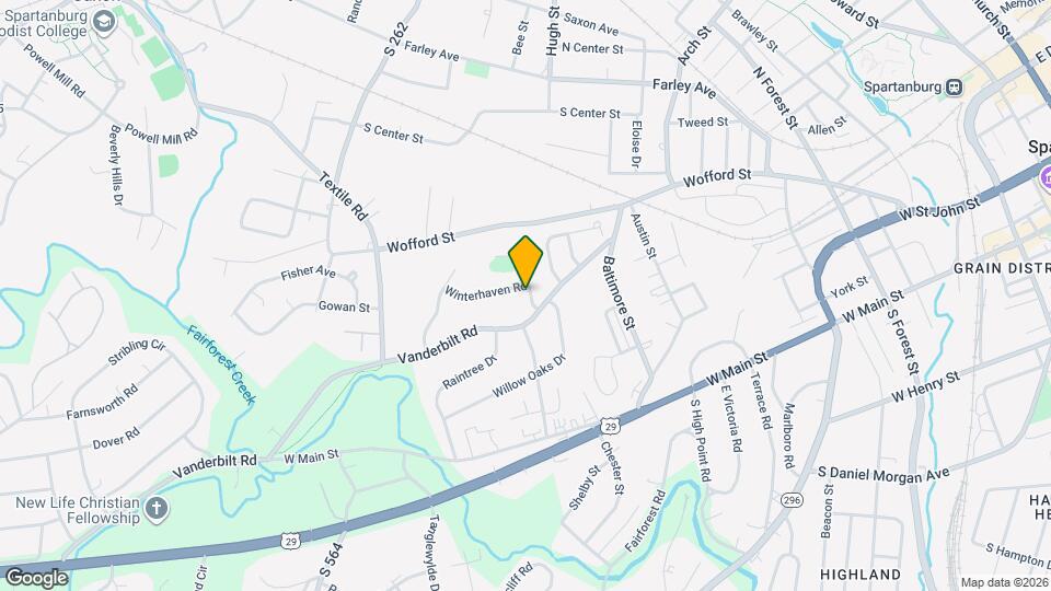 122 Winterhaven Rd Map and Location Details