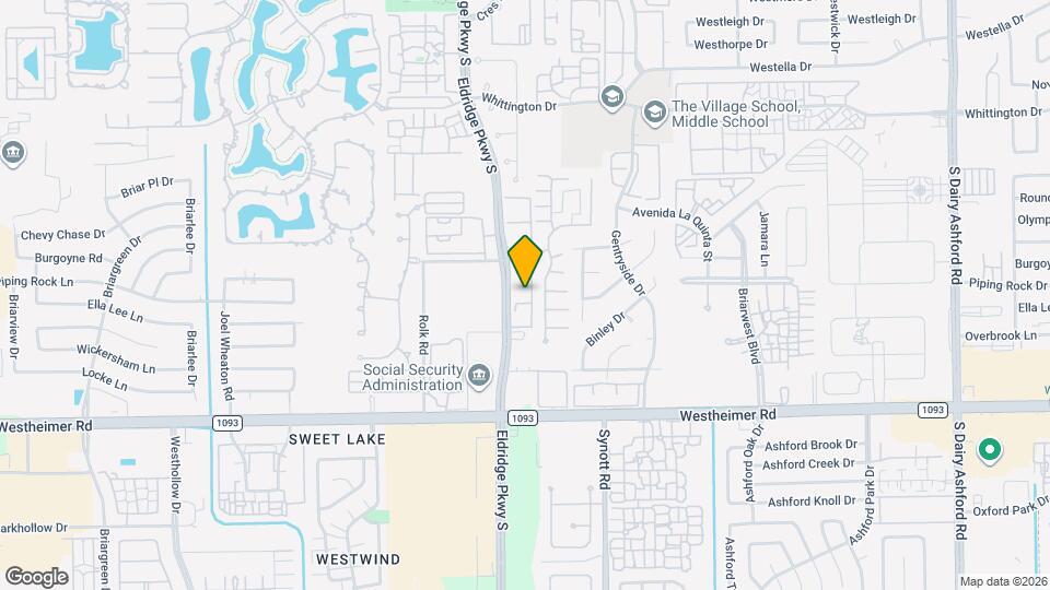 2323 Eldridge Pkwy S, Unit 231 Map and Location Details