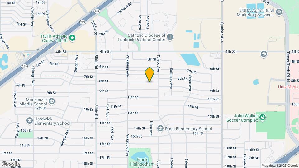 4809 8th St Map and Location Details