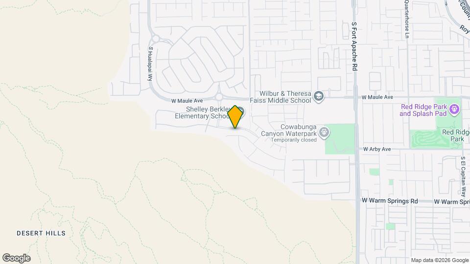 9836 Starlight Ridge Ave Map and Location Details