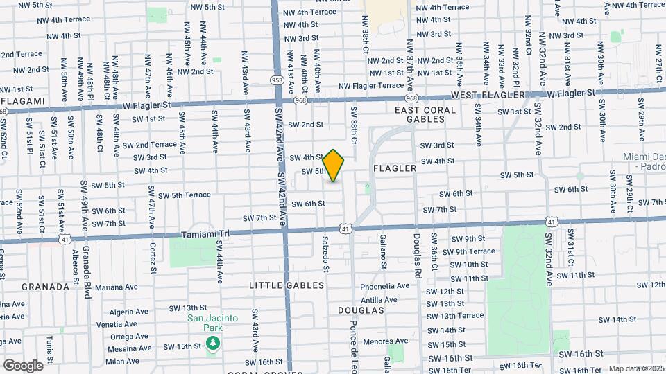 3925 SW 5th Terrace Map and Location Details
