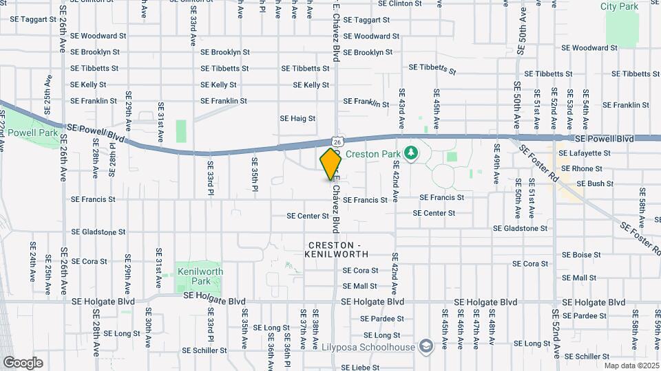 3805-3805 SE Cesar Estrada Chavez Blvd Map and Location Details