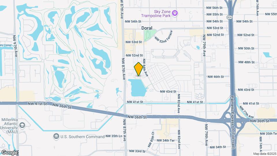 4714 NW 84th Ct Map and Location Details