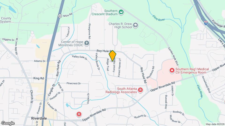 6363 Forest Haven Dr Map and Location Details