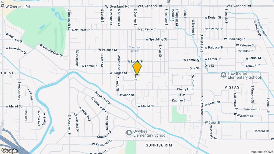 2210 S Owyhee St Map and Location Details