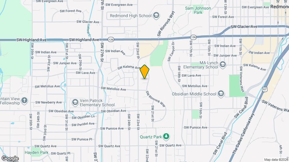2217 SW Lava Ave Map and Location Details