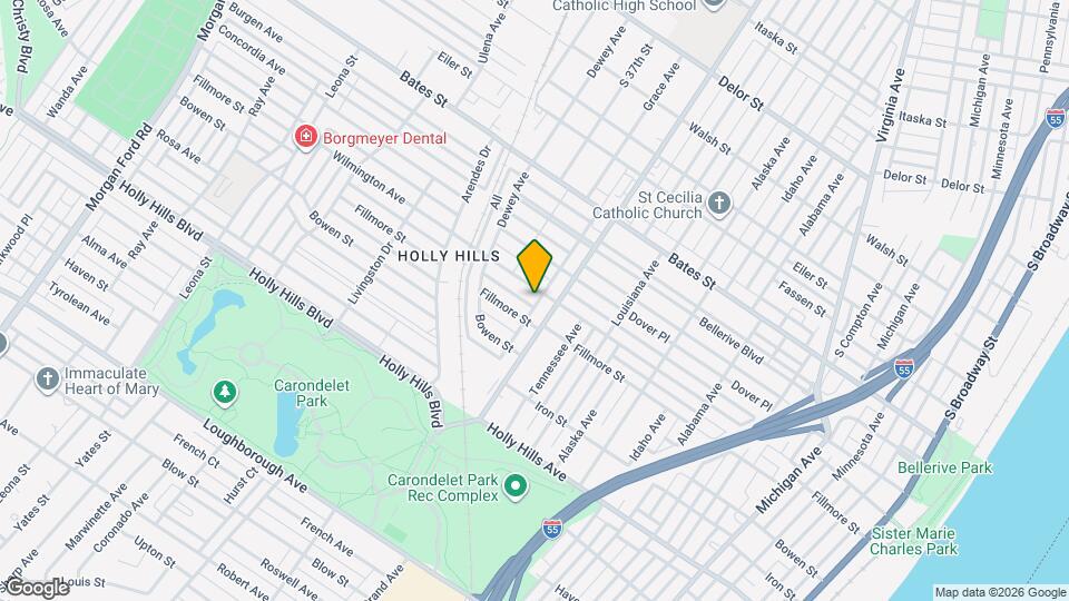3620 Wilmington Ave, Unit 1F Mapa y Detalles de la Ubicación