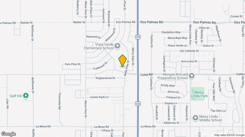 13337 Fern Holw Wy Map and Location Details