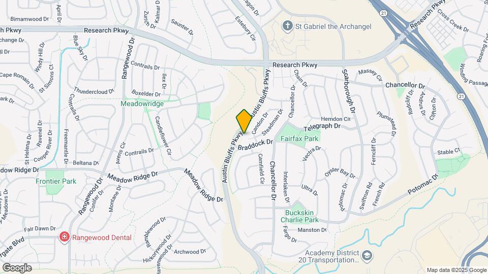 8116 Steadman Dr Map and Location Details