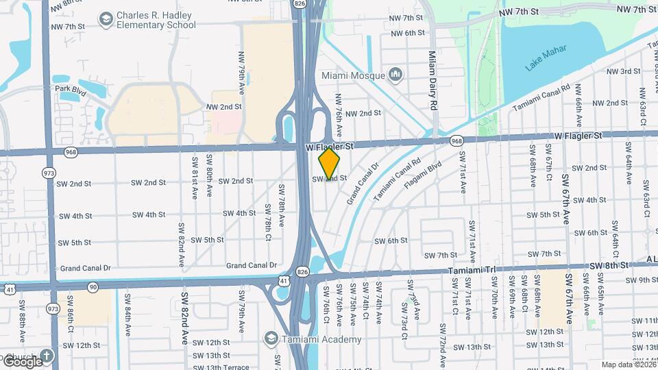 225 SW 76th Ct Map and Location Details