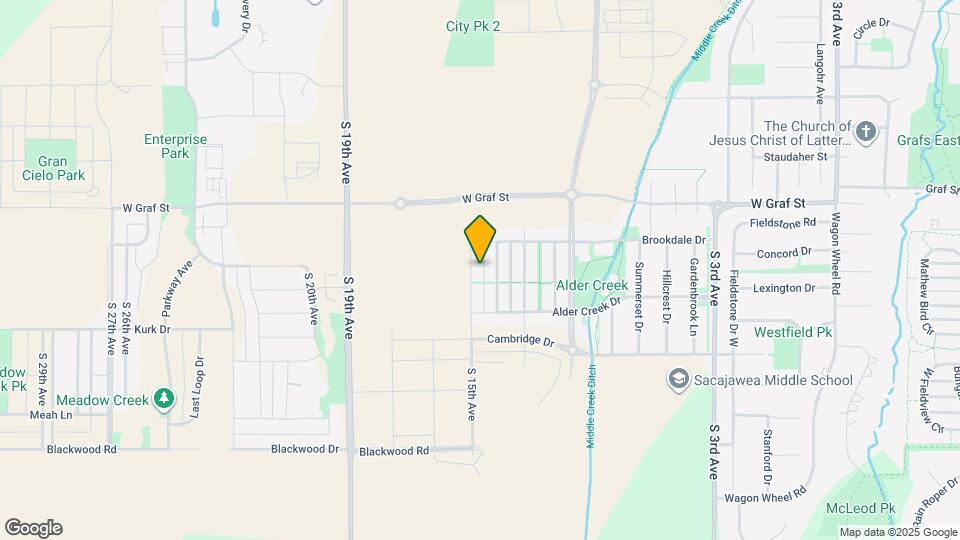 3136 S 15th Ave Map and Location Details