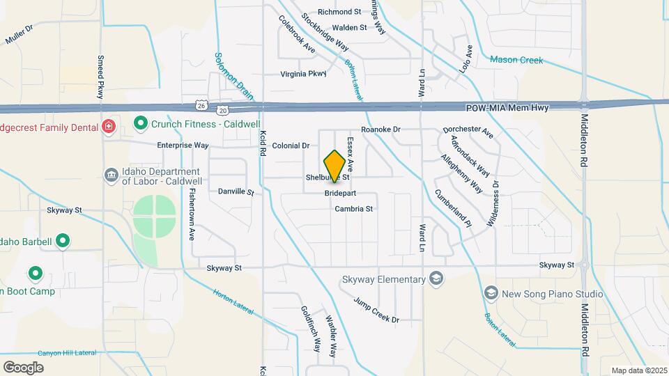 11776 Edgemoor St Map and Location Details