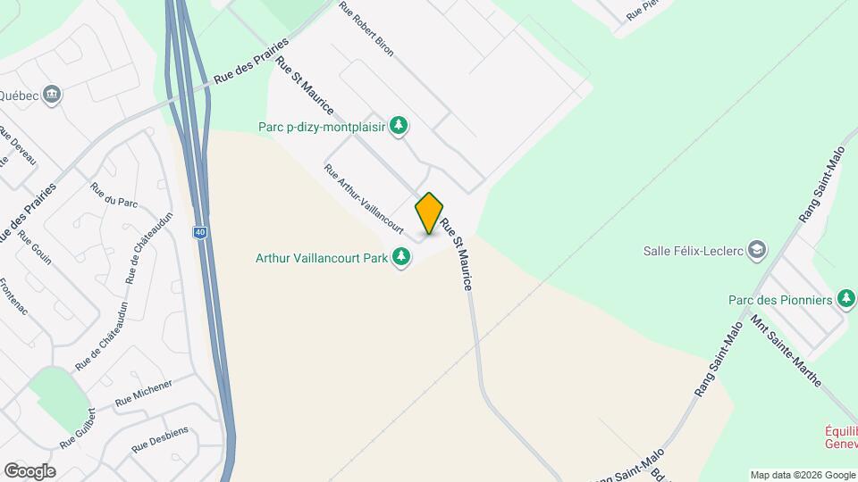 1295 Arthur-Vaillancourt Rue Map and Location Details