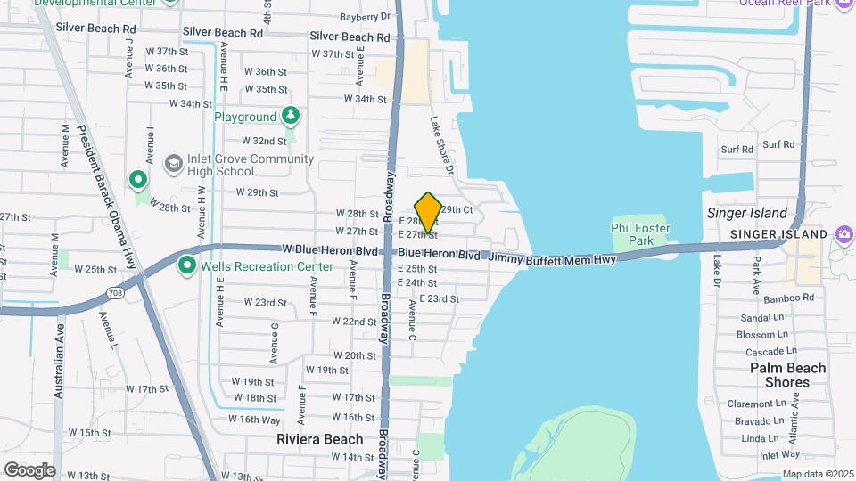 131 E 27th St Map and Location Details