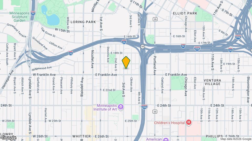1921 3rd Ave S Map and Location Details
