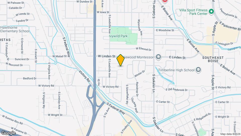 636 W Richmond Ln Map and Location Details