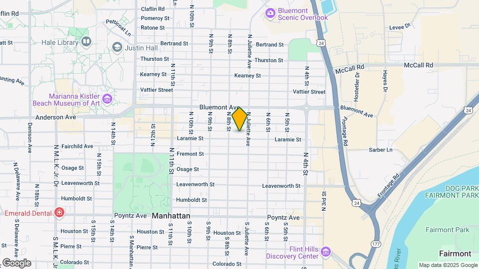 712 Laramie St Map and Location Details